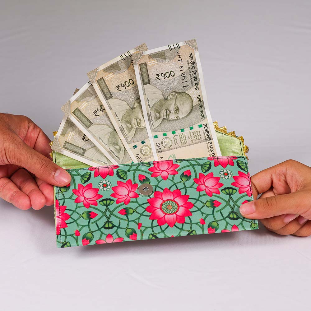 TYOHAAR Lotus Pichvai Shagun Cover (Pack of 5)