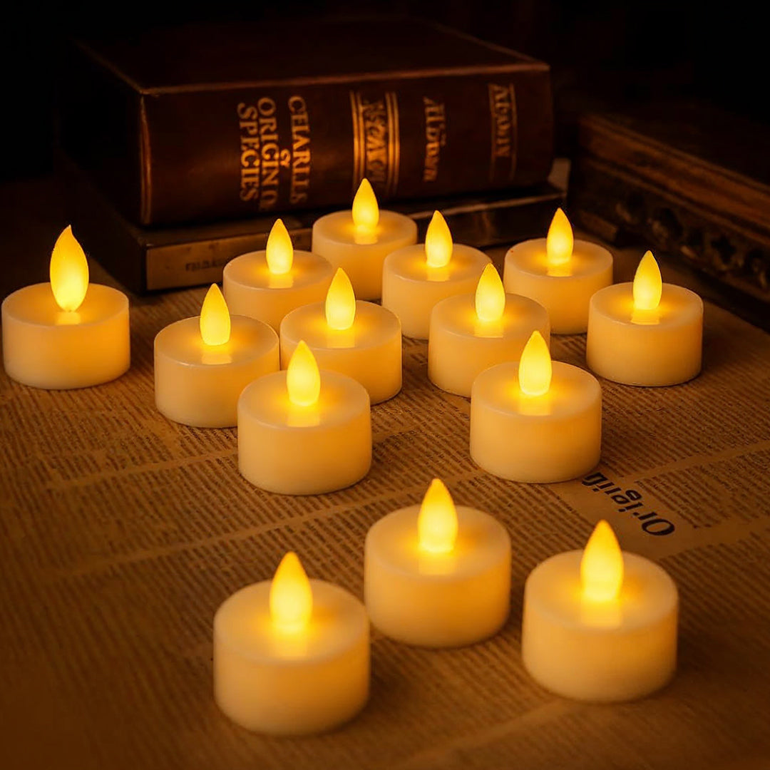 TYOHAAR Tealight LED Candles (Pack of 10)