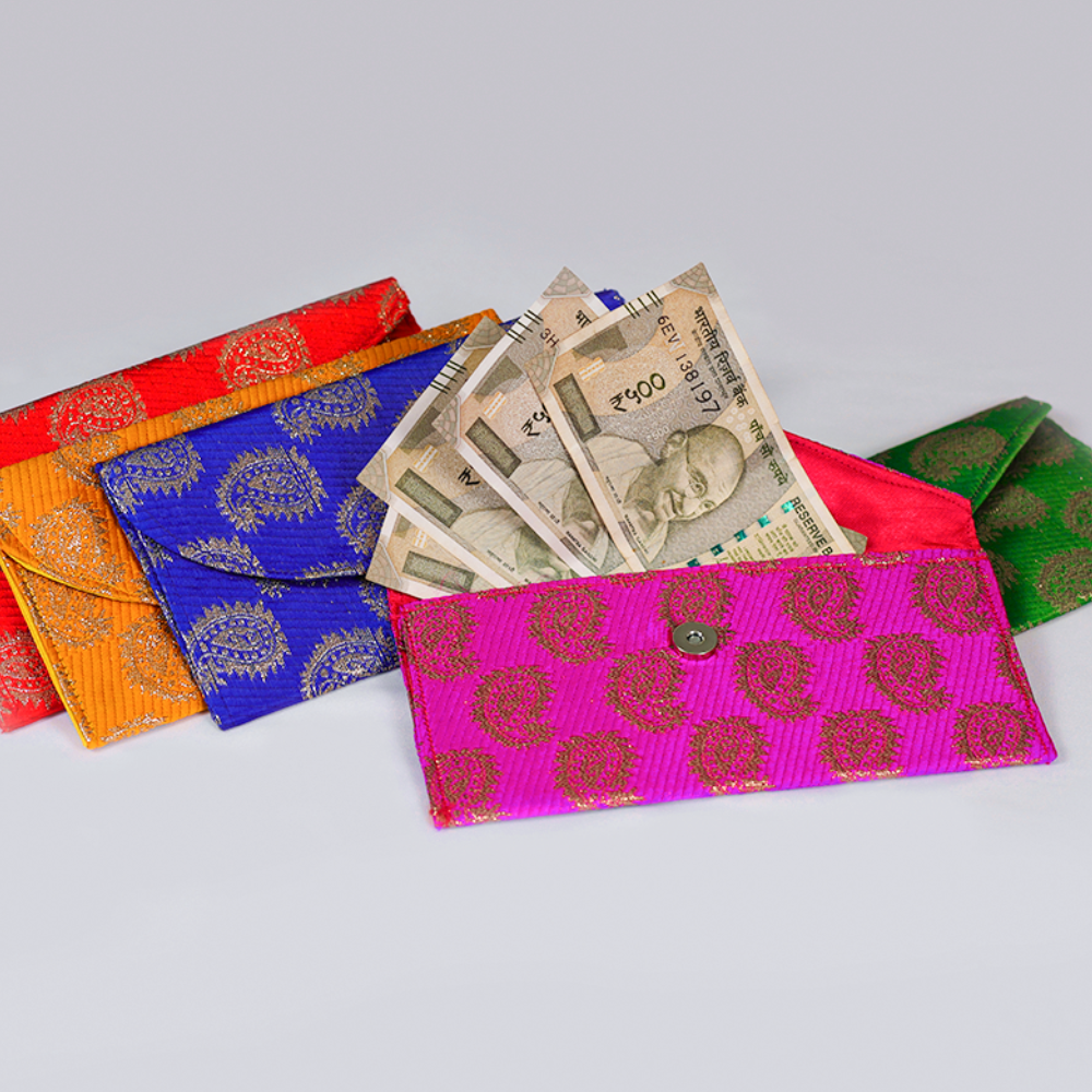 TYOHAAR Brocade Shagun Cover (Pack of 5)