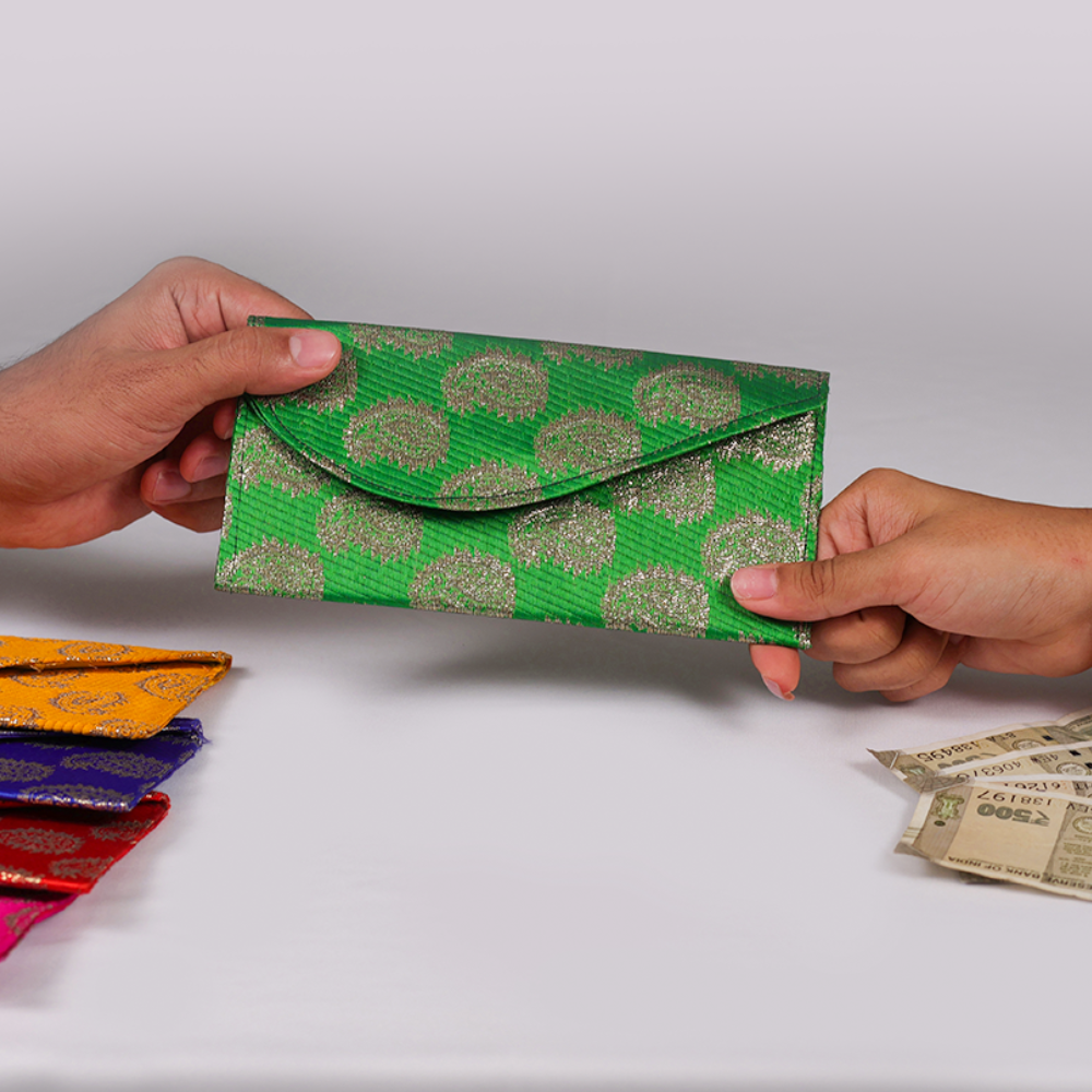 TYOHAAR Brocade Shagun Cover (Pack of 5)