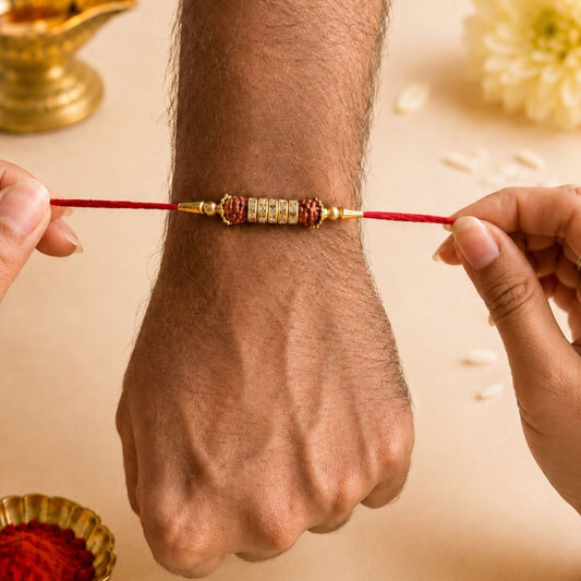 Tyohaar Rudraksh Rakhi For Bhaiya (Pack Of 8)