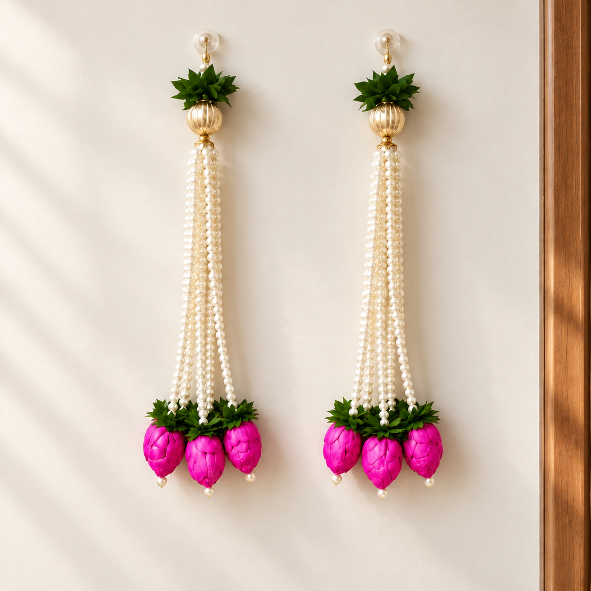 TYOHAAR Lotus Pearl Toran (Pack of 2)