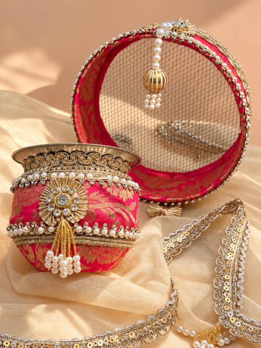 Tyohaar Rani Channi and Lota Set