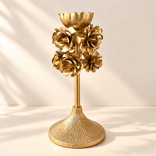 Gulaab Grand Candle Holder