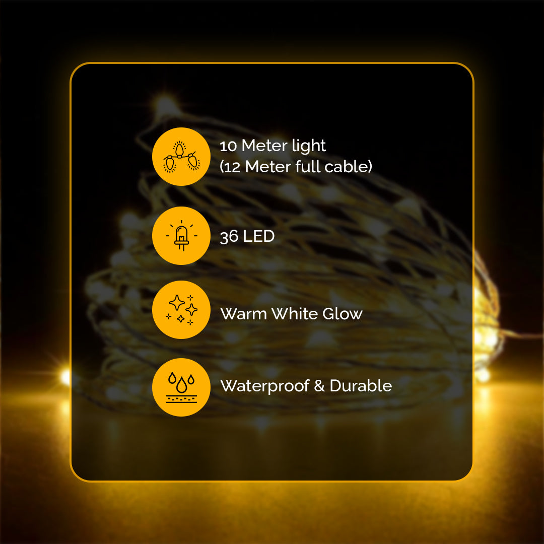 TYOHAAR Fairy String LED Light (Pack of 2)