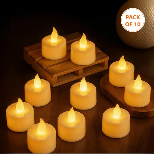 TYOHAAR Tealight LED Candles (Pack of 10)