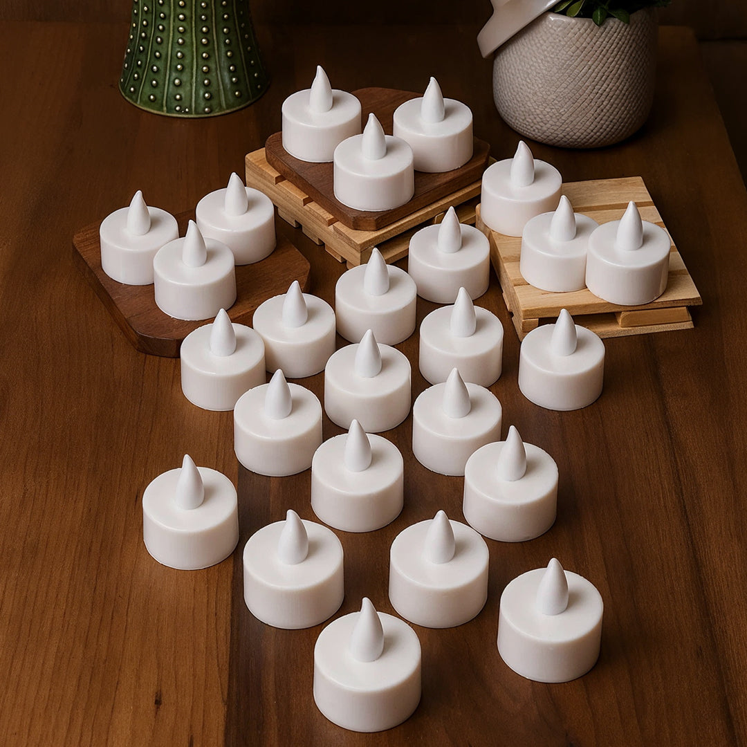 TYOHAAR Tealight LED Candles (Pack of 10)