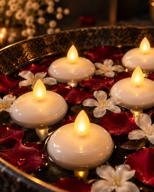 TYOHAAR Floating Diya LED Light
