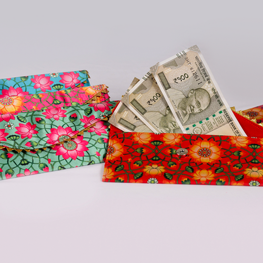 TYOHAAR Lotus Pichvai Shagun Cover (Pack of 5)